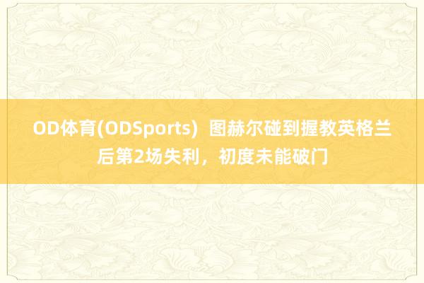 OD体育(ODSports)  图赫尔碰到握教英格兰后第2场失利，初度未能破门