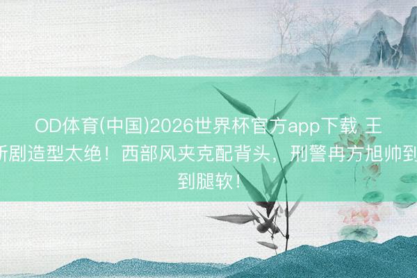 OD体育(中国)2026世界杯官方app下载 王鹤棣新剧造型太绝！西部风夹克配背头，刑警冉方旭帅到腿软！
